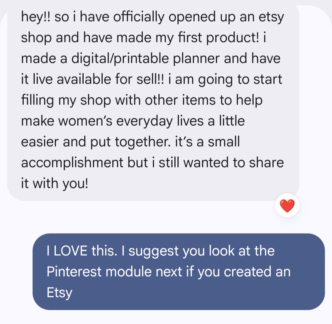 Etsy shop opened. First digital product LIVE.